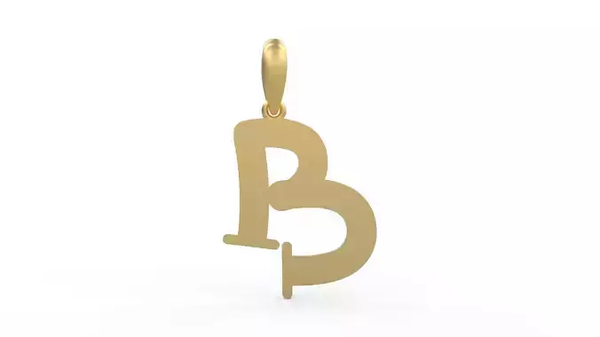 Initial Letters Pendant Bodihel B