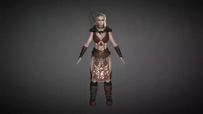 AAA Fantasy Female Character 20