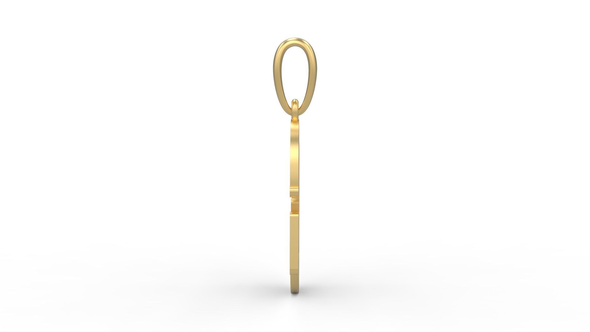 Initial Letters Pendant Bodihel G 3D print model_2