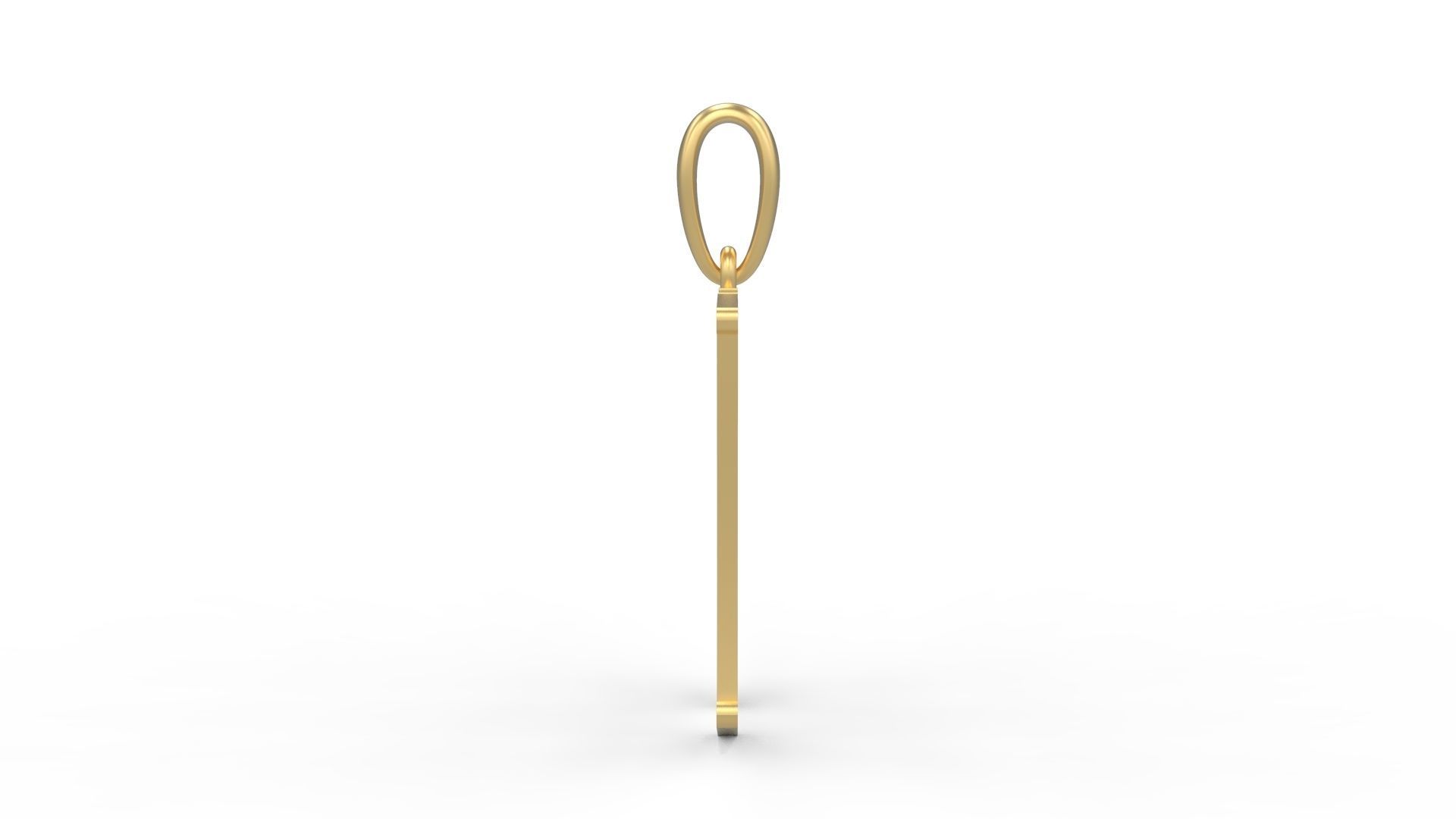 Initial Letters Pendant Bodihel H 3D print model_2