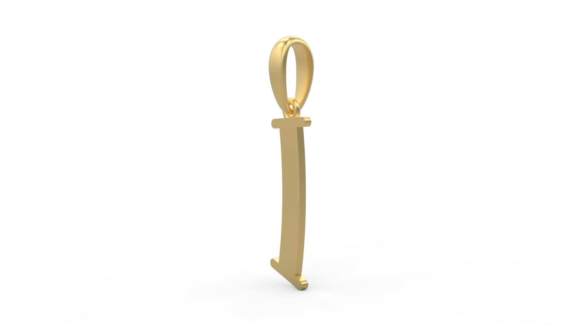 Initial Letters Pendant Bodihel I 3D print model_1