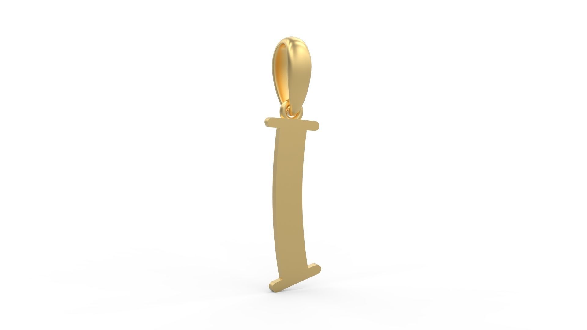 Initial Letters Pendant Bodihel I 3D print model_3