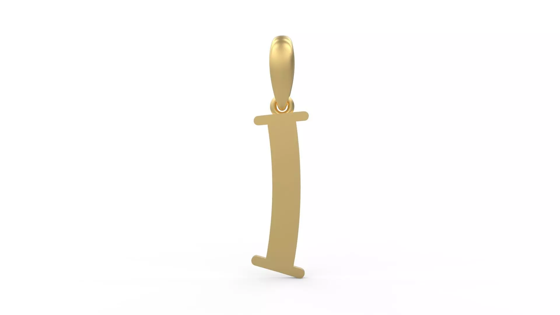 Initial Letters Pendant Bodihel I 3D print model_0