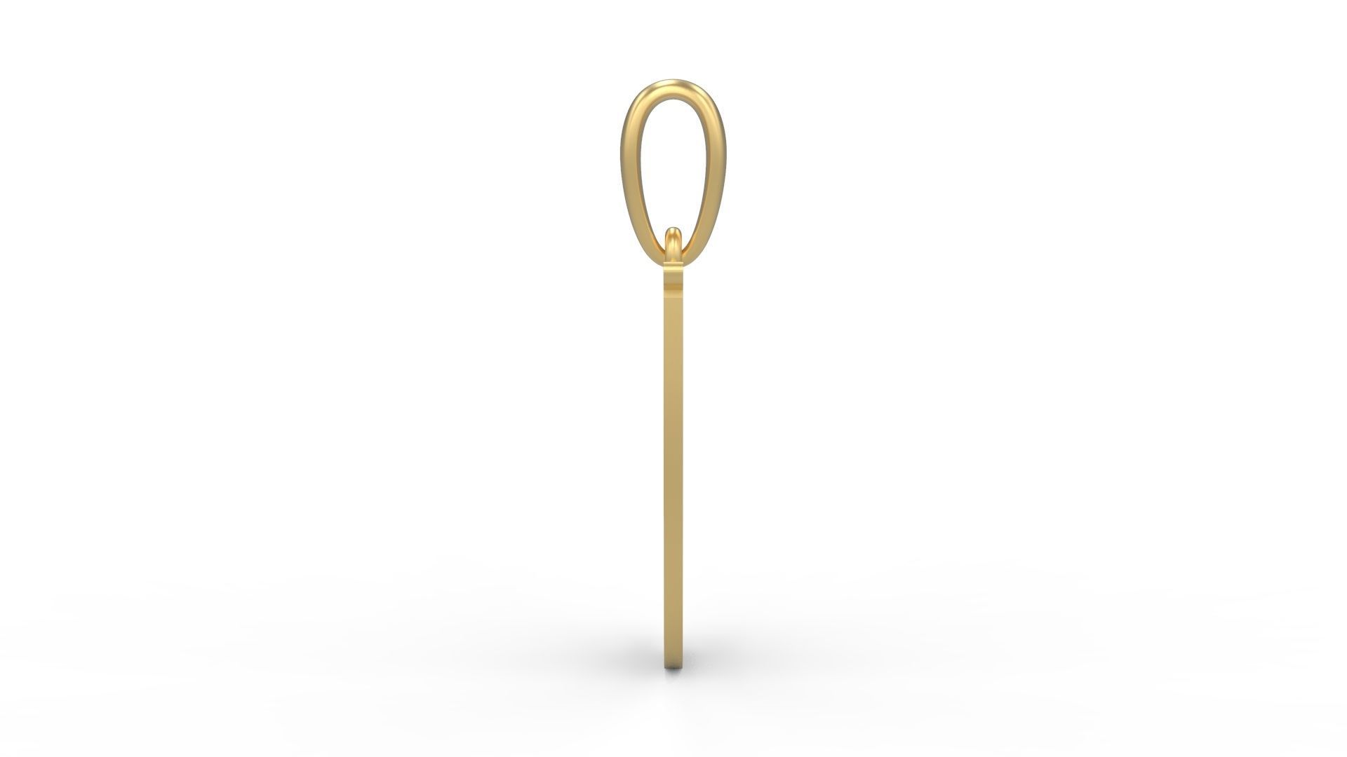 Initial Letters Pendant Bodihel J 3D print model_2