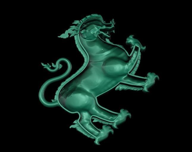 SINGHA lion 3D print model_2