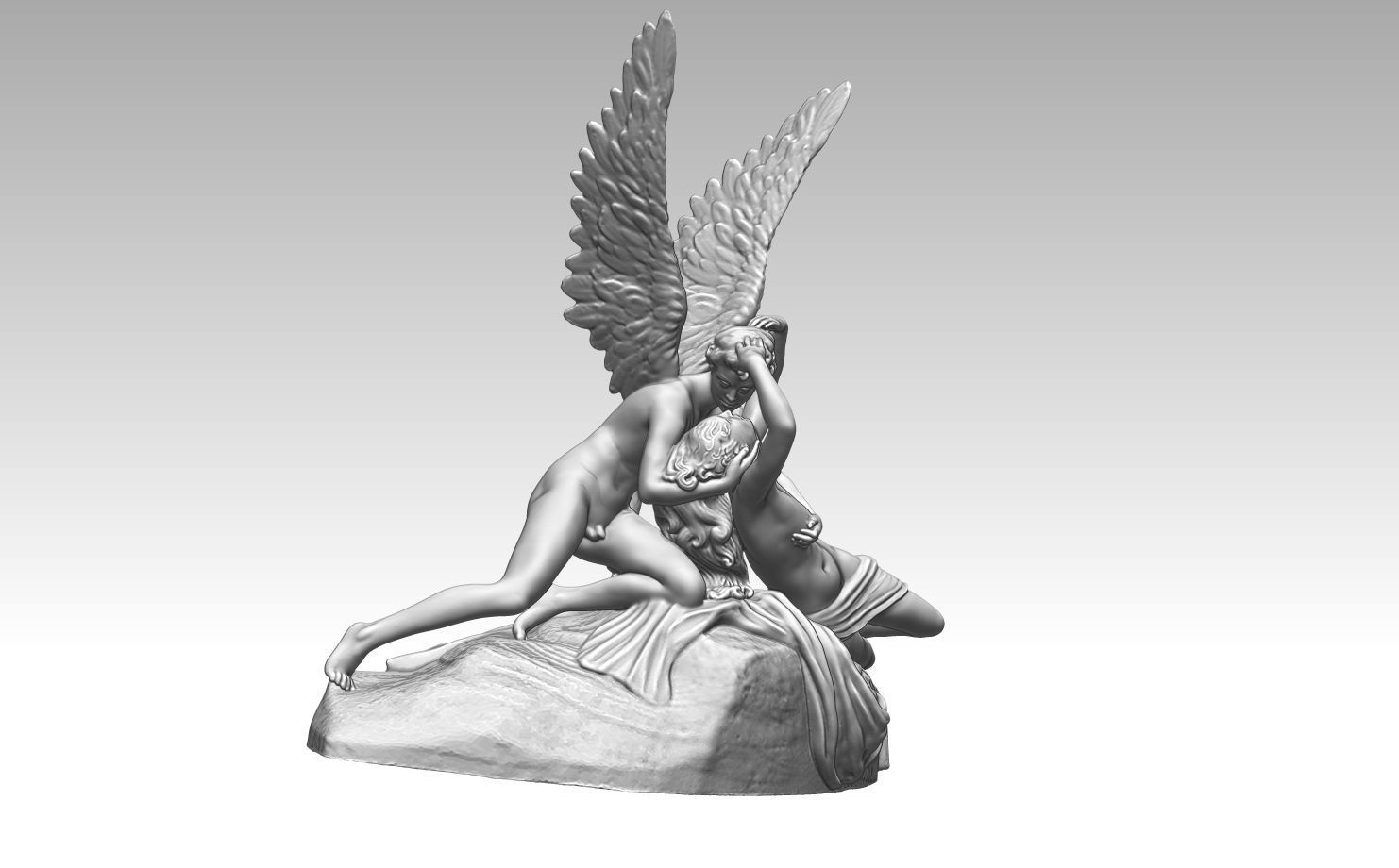 amore e psyche by CANOVA 3D print model_9