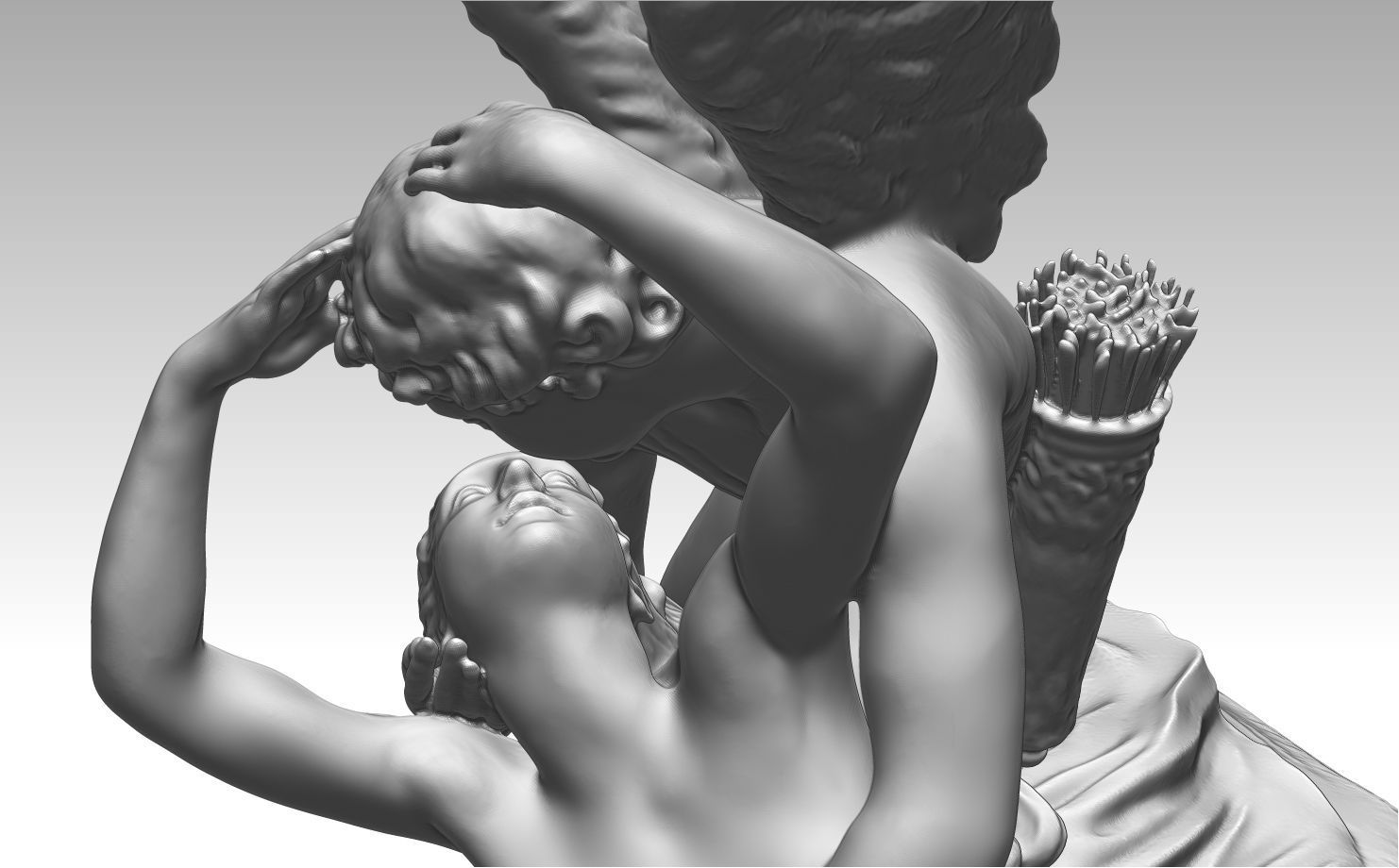 amore e psyche by CANOVA 3D print model_11