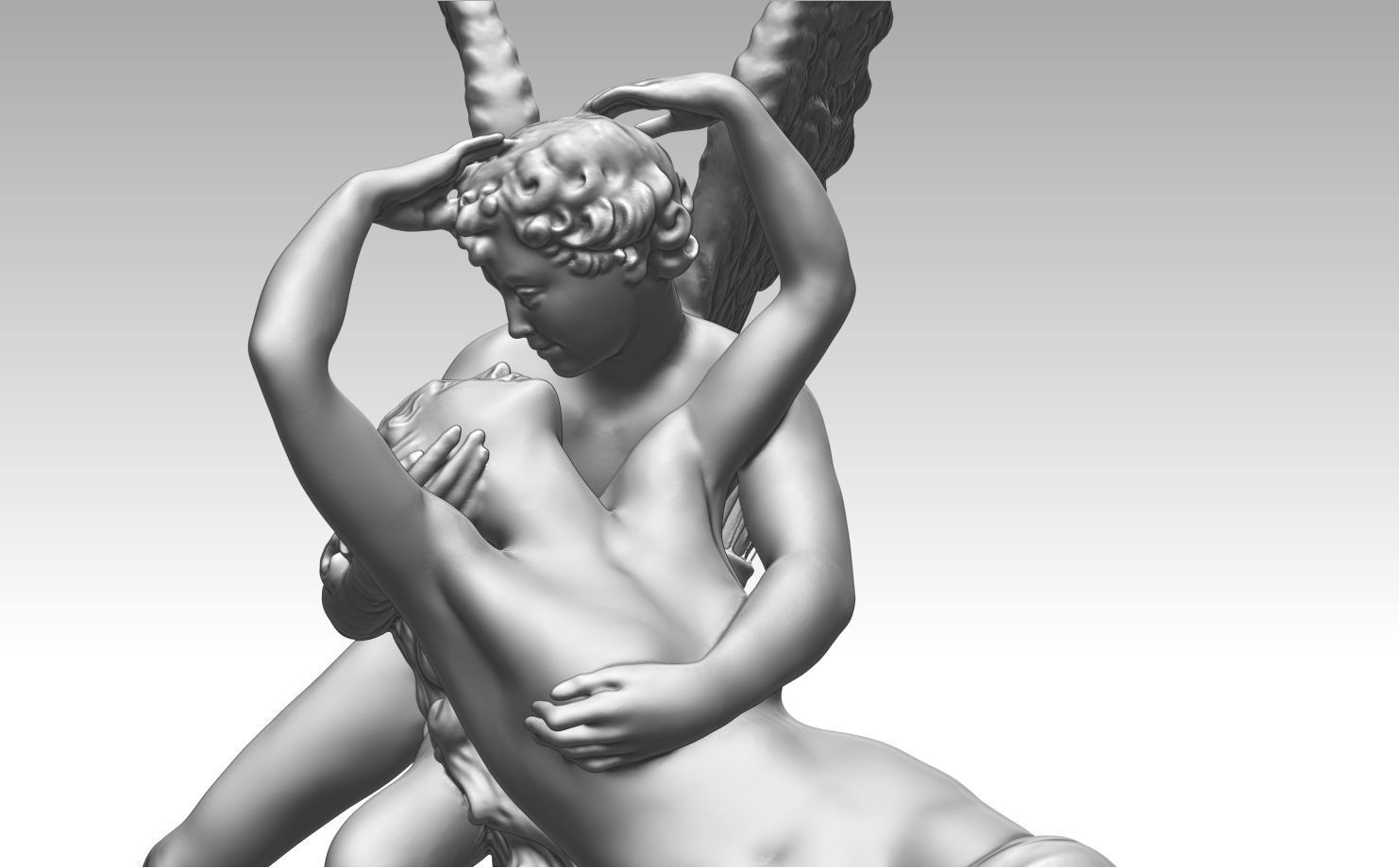 amore e psyche by CANOVA 3D print model_10