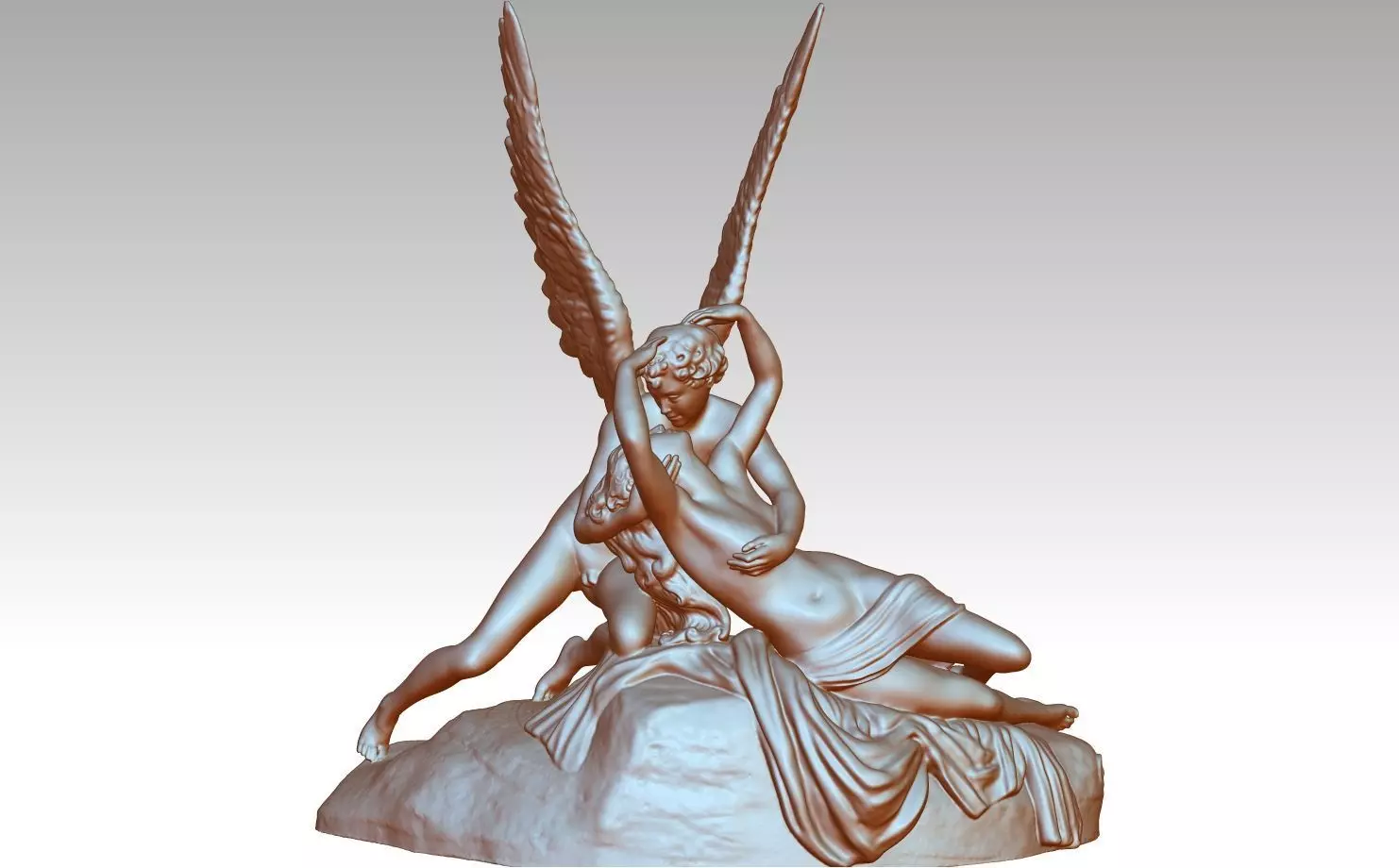 amore e psyche by CANOVA 3D print model_0