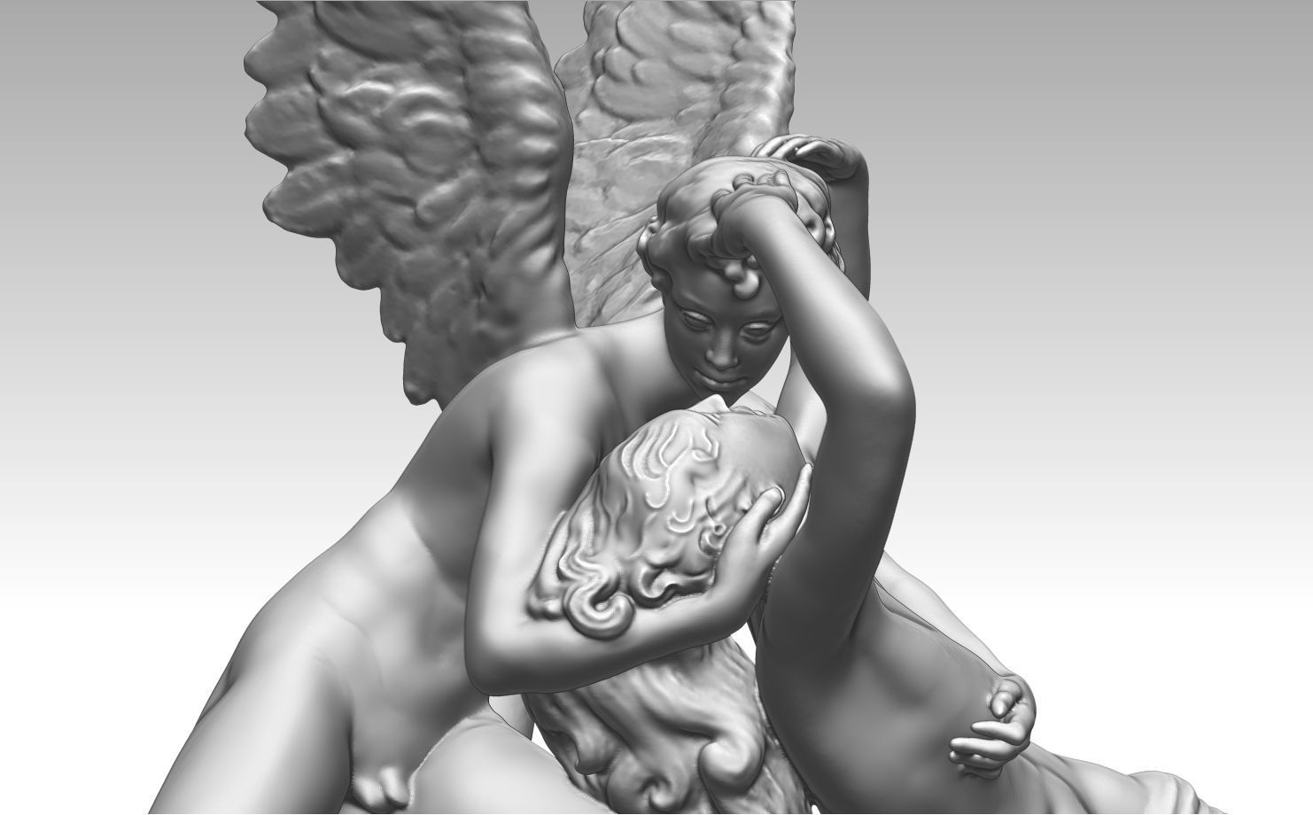 amore e psyche by CANOVA 3D print model_12