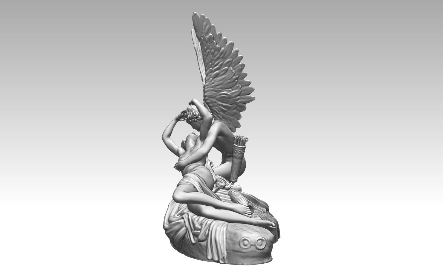 amore e psyche by CANOVA 3D print model_5