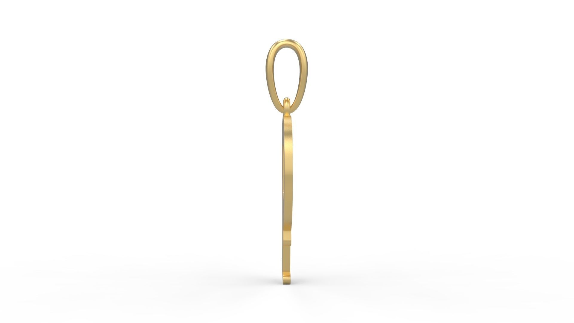 Initial Letters Pendant Bodihel P 3D print model_2