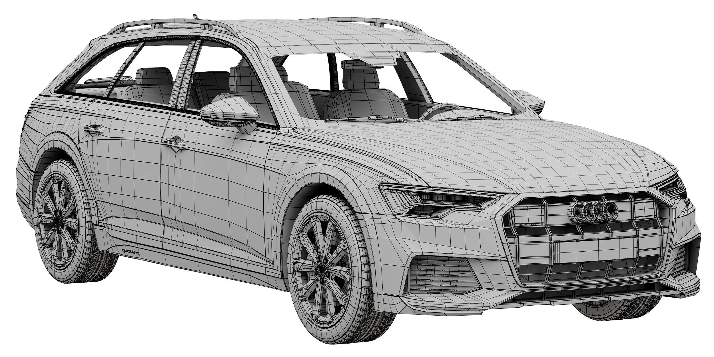 Audi A6 allroad quattro 3D model_14