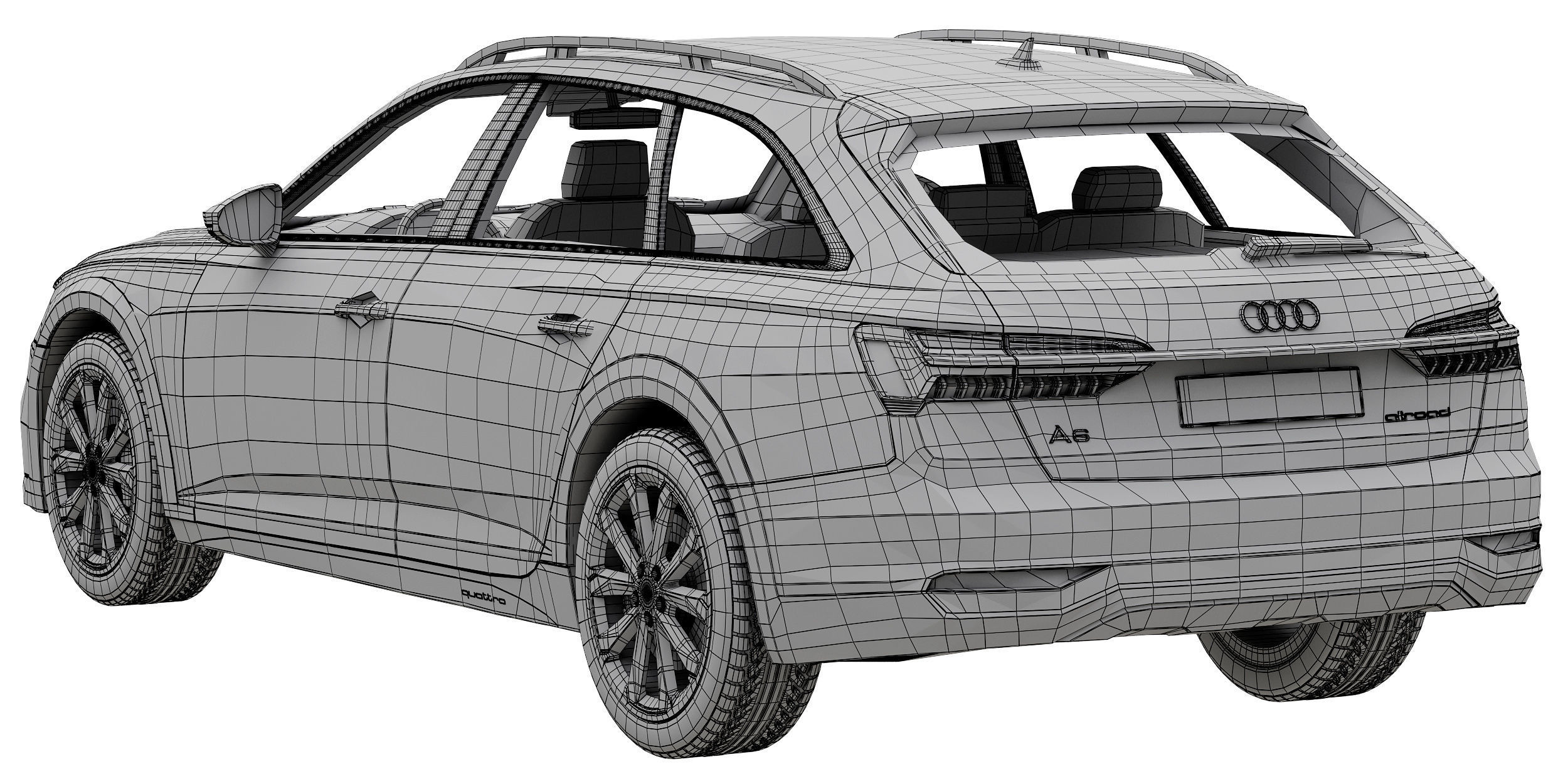 Audi A6 allroad quattro 3D model_15