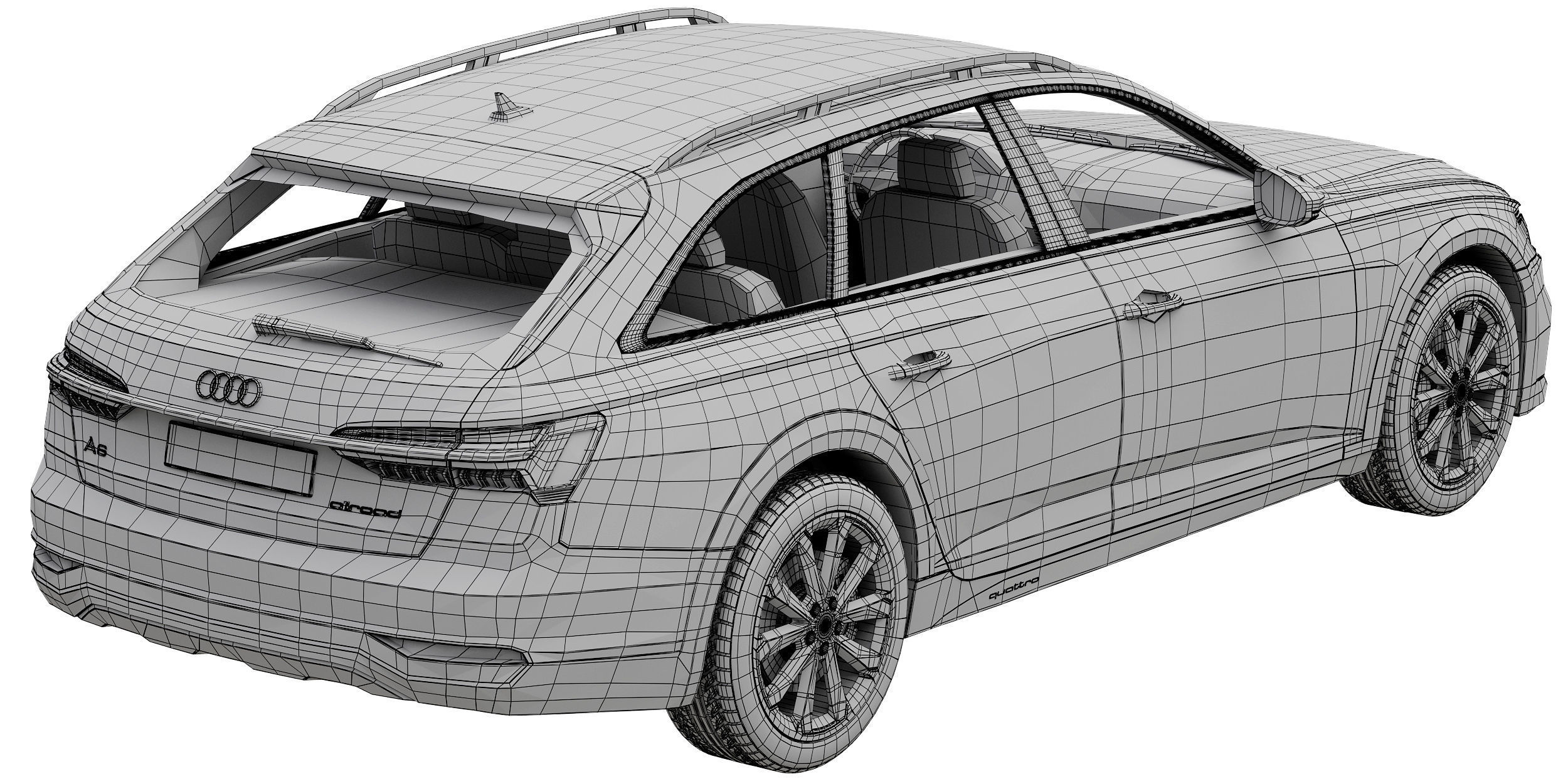 Audi A6 allroad quattro 3D model_17