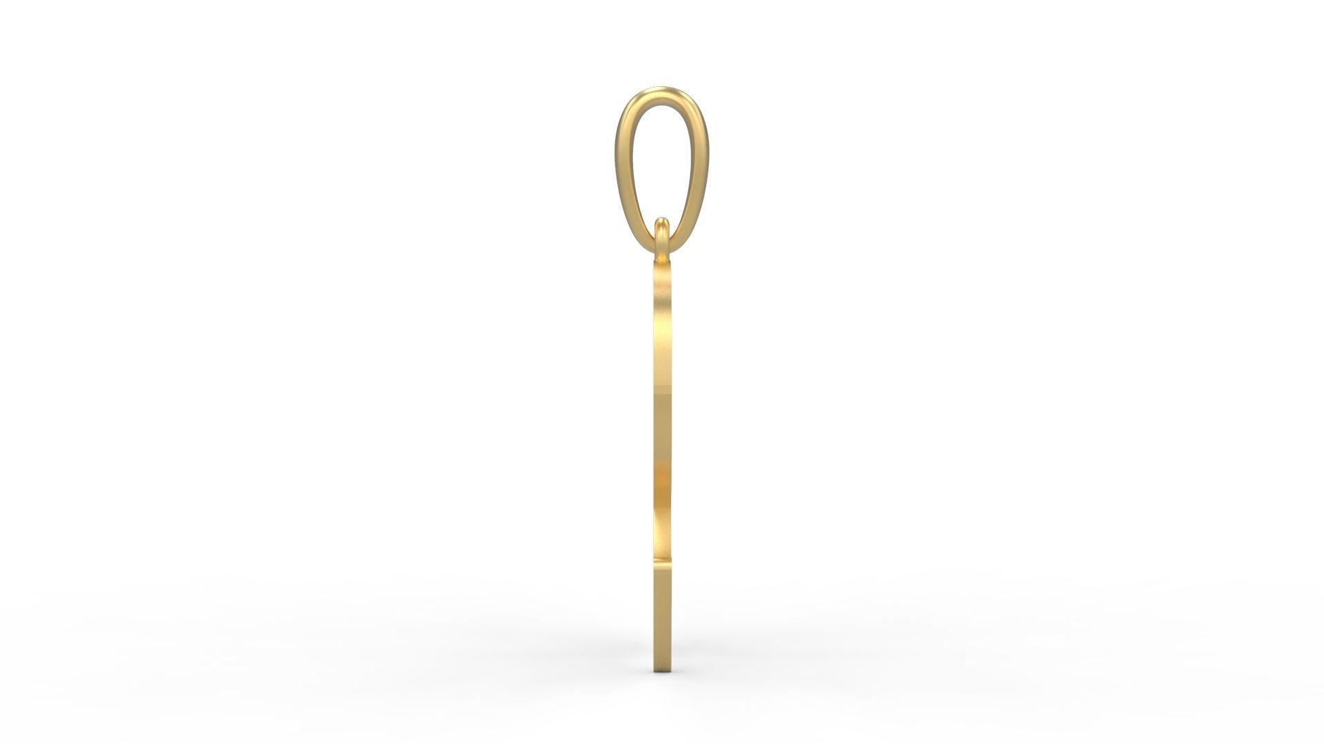 Initial Letters Pendant Bodihel R 3D print model_2