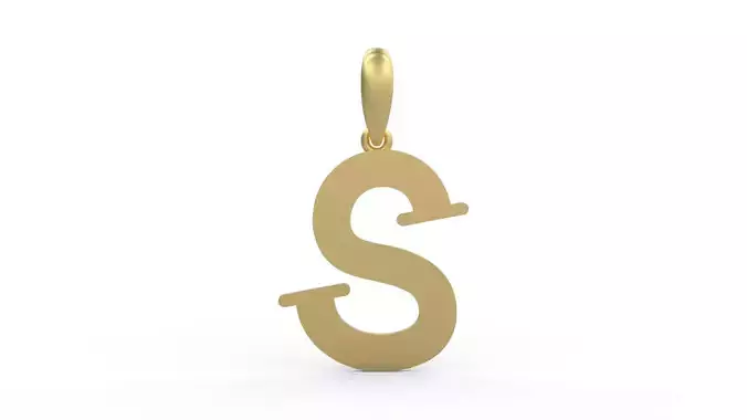 Initial Letters Pendant Bodihel S