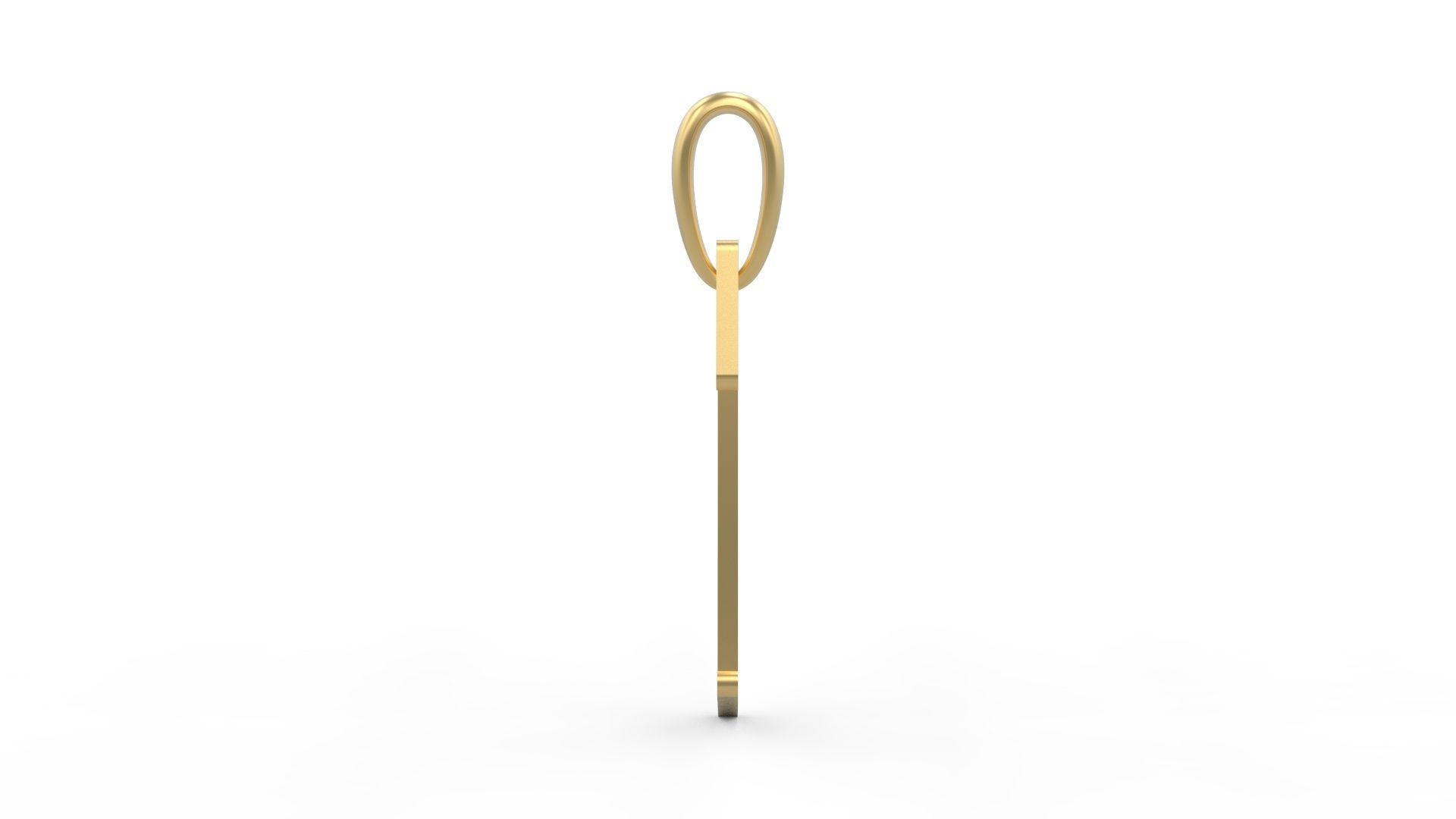 Initial Letters Pendant Bodihel T 3D print model_2