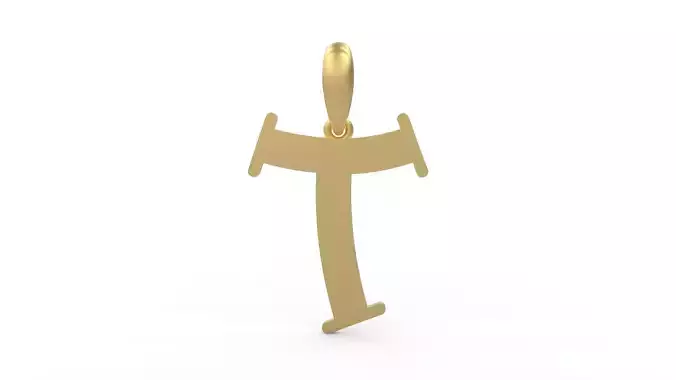 Initial Letters Pendant Bodihel T