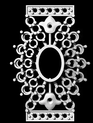 Sidepiece ornate design