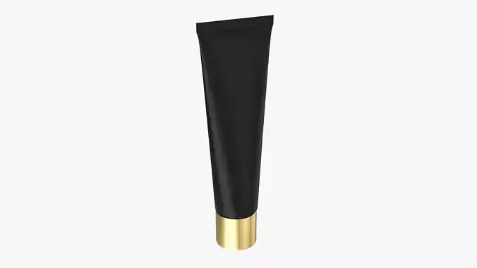 Cosmetics tube mockup 01 3D model