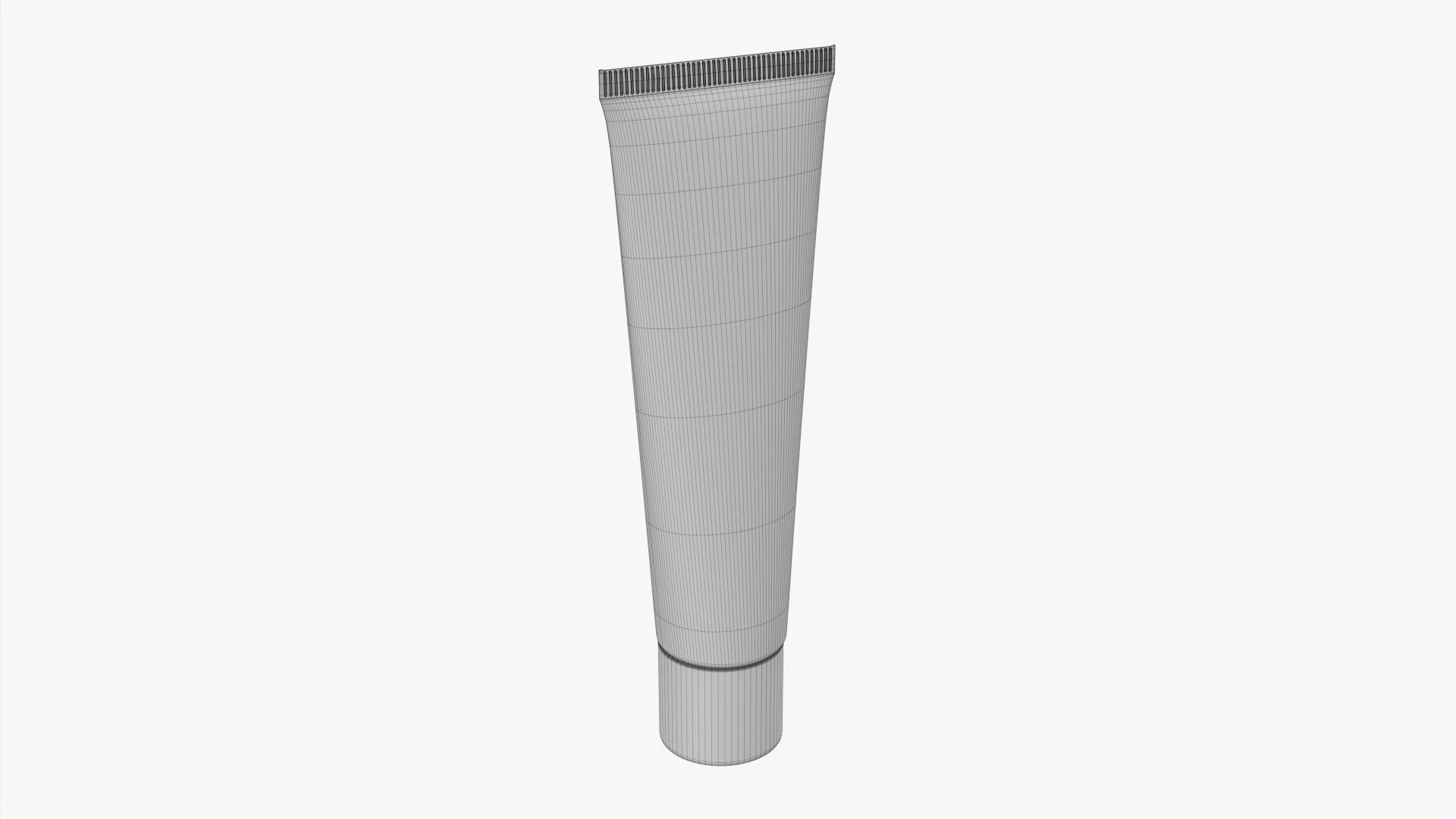 Cosmetics tube mockup 01 3D model_5