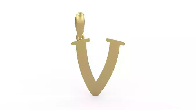 Initial Letters Pendant Bodihel V