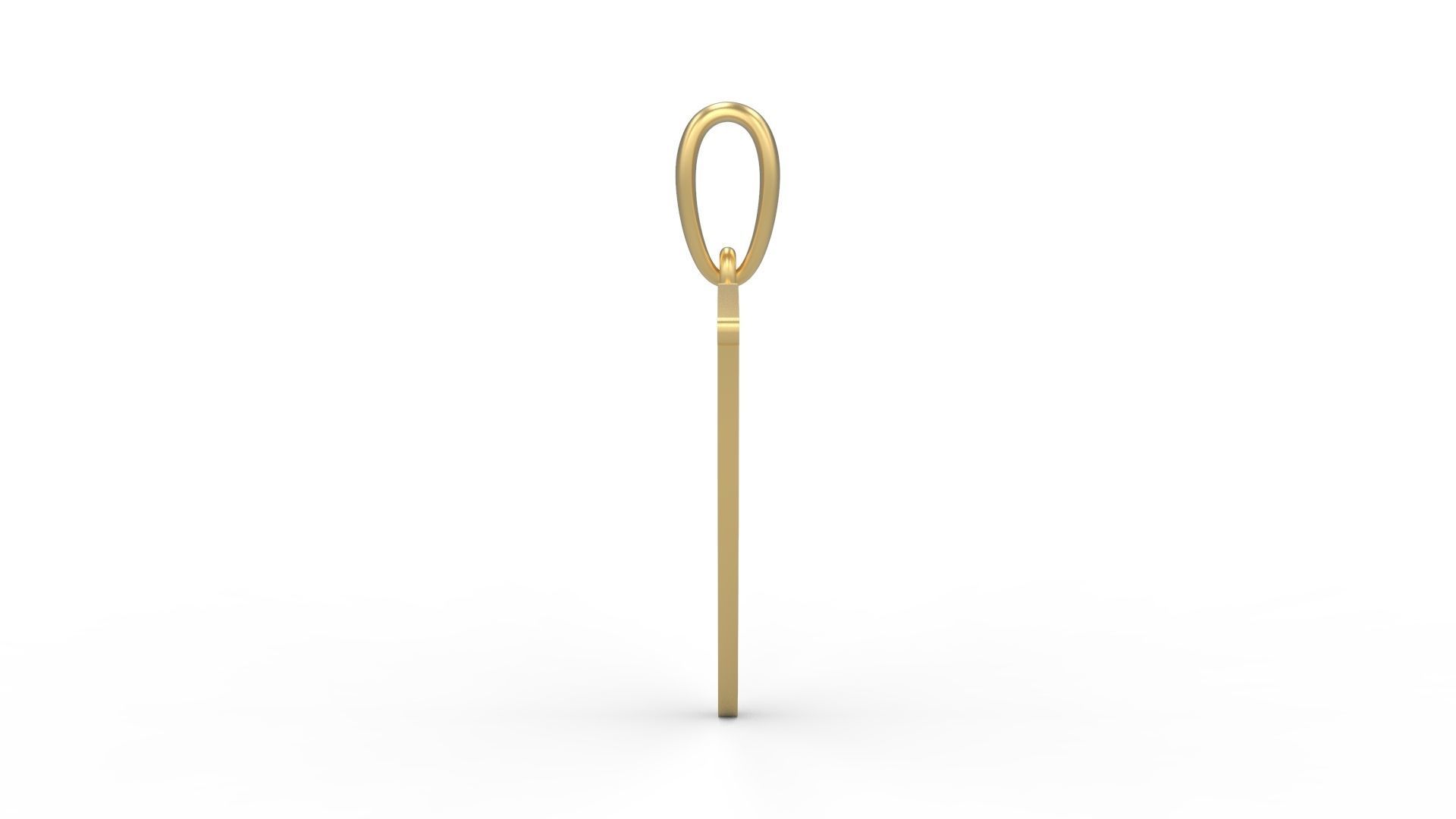 Initial Letters Pendant Bodihel V 3D print model_2