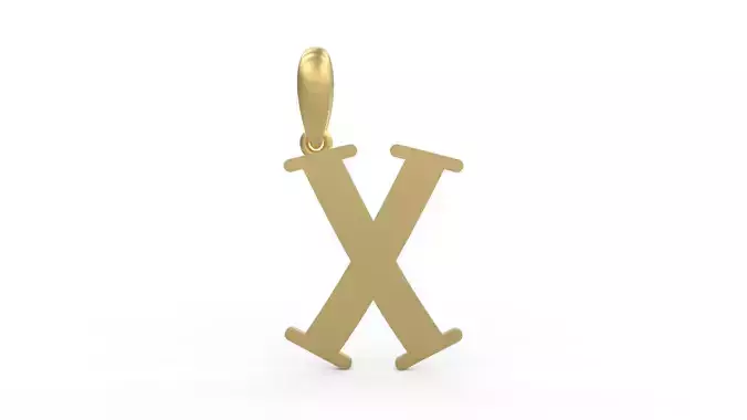 Initial Letters Pendant Bodihel Y