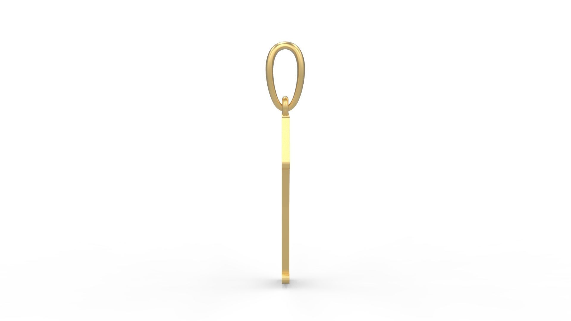 Initial Letters Pendant Bodihel Y 3D print model_3