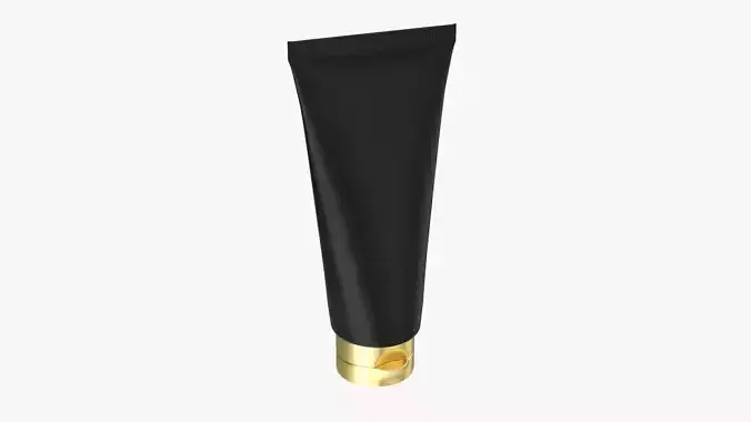Cosmetics tube mockup 02 3D model