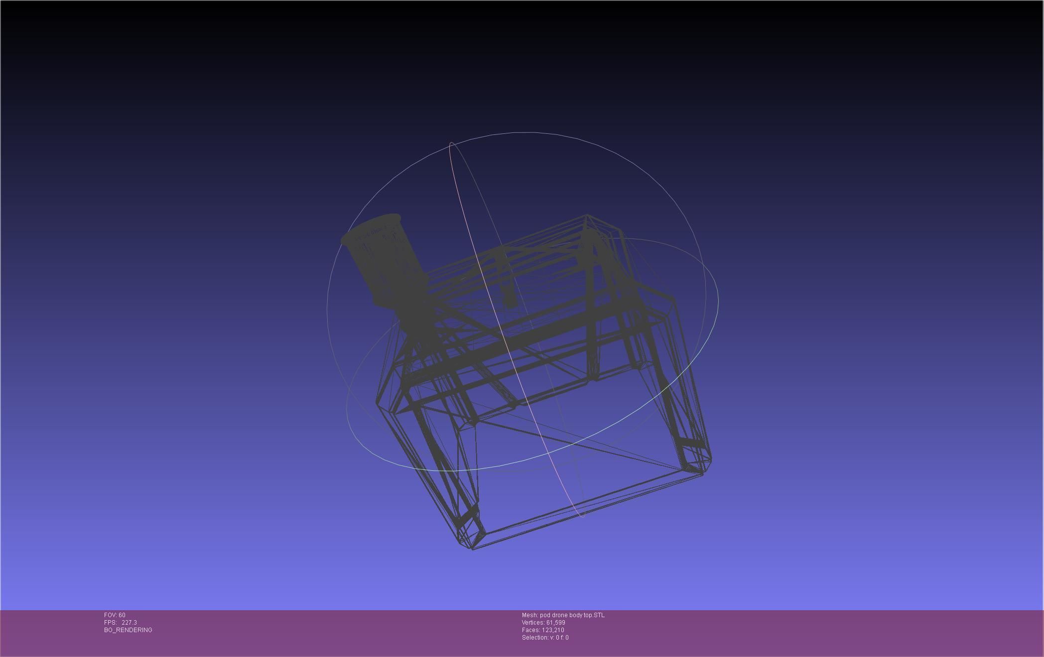 Nier Automata Pod 042 Drone Body 3D print model_83