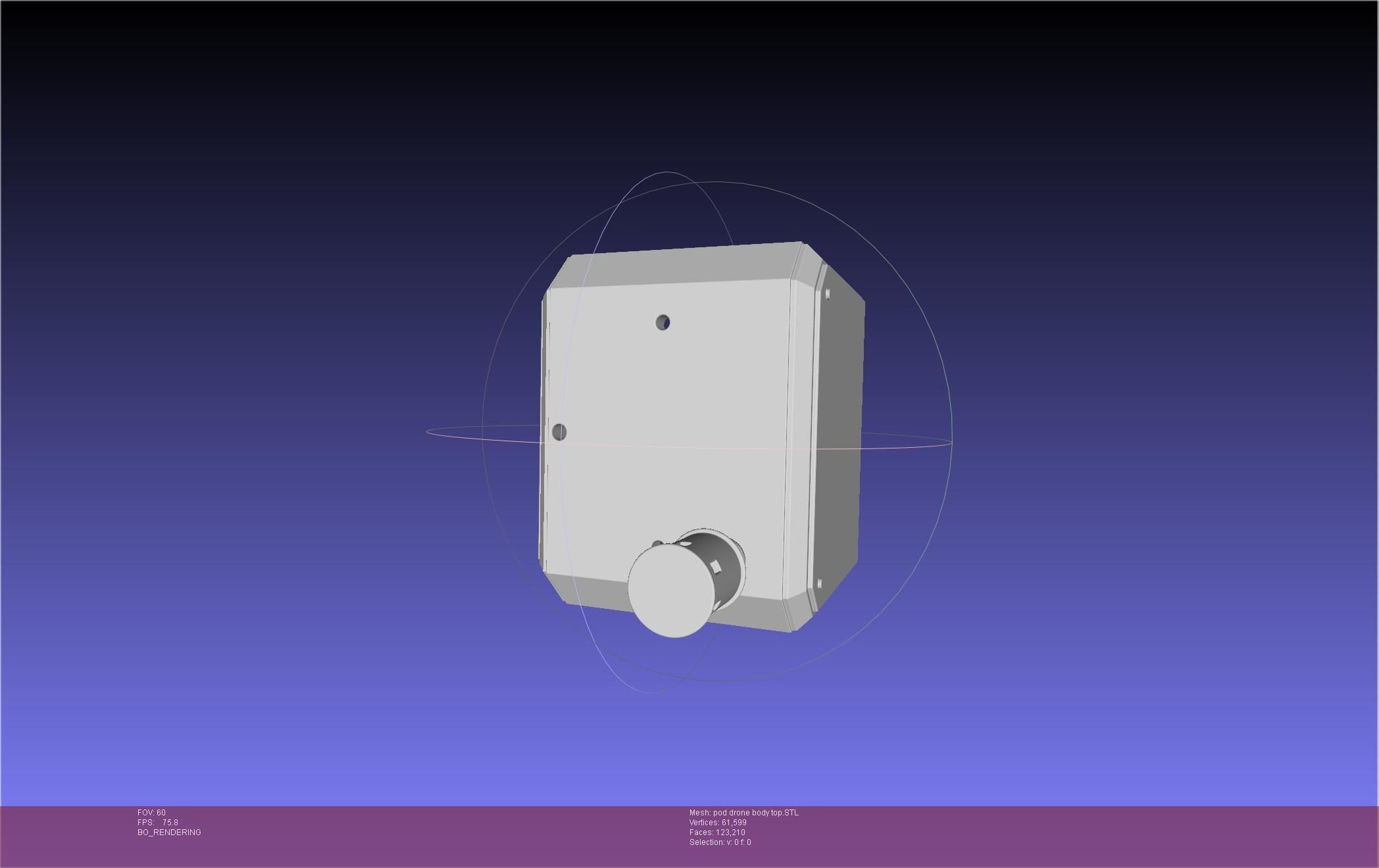 Nier Automata Pod 042 Drone Body 3D print model_71