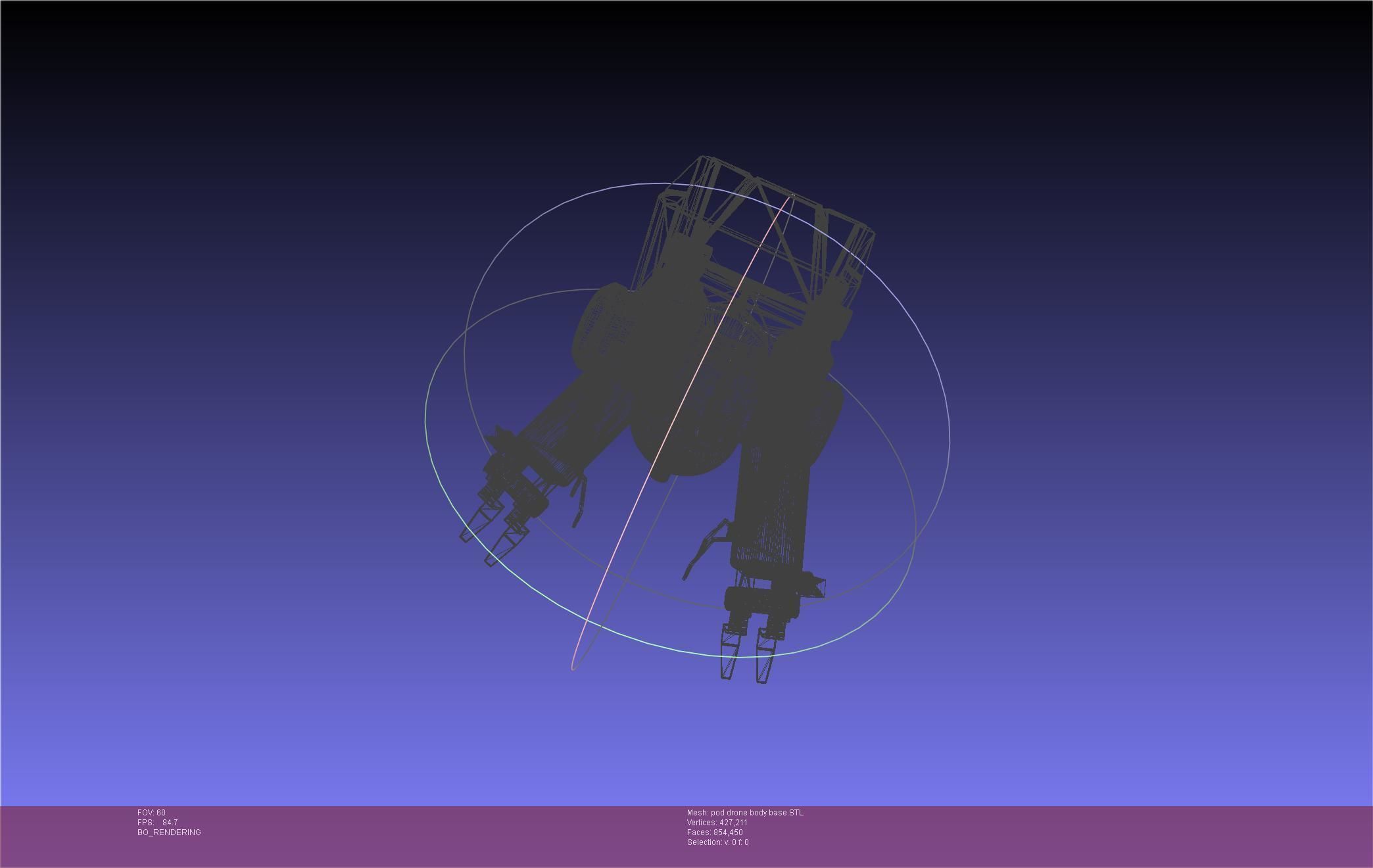 Nier Automata Pod 042 Drone Body 3D print model_98