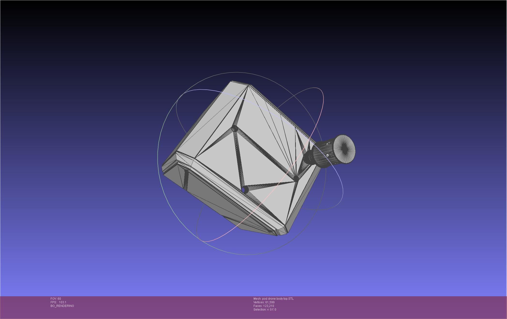Nier Automata Pod 042 Drone Body 3D print model_75