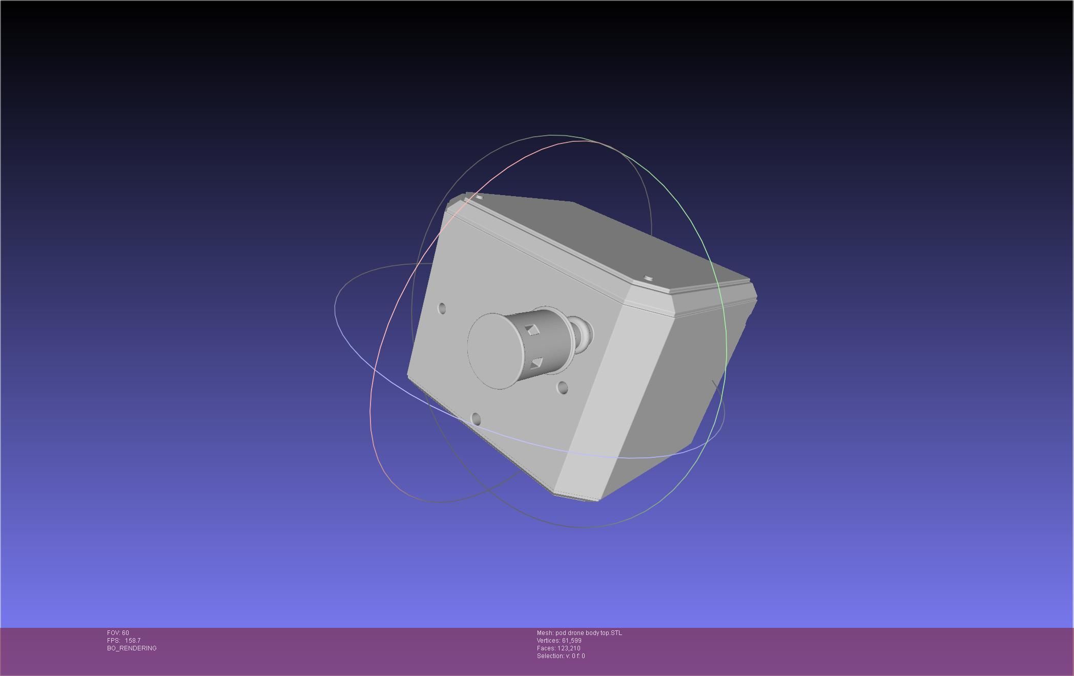 Nier Automata Pod 042 Drone Body 3D print model_76