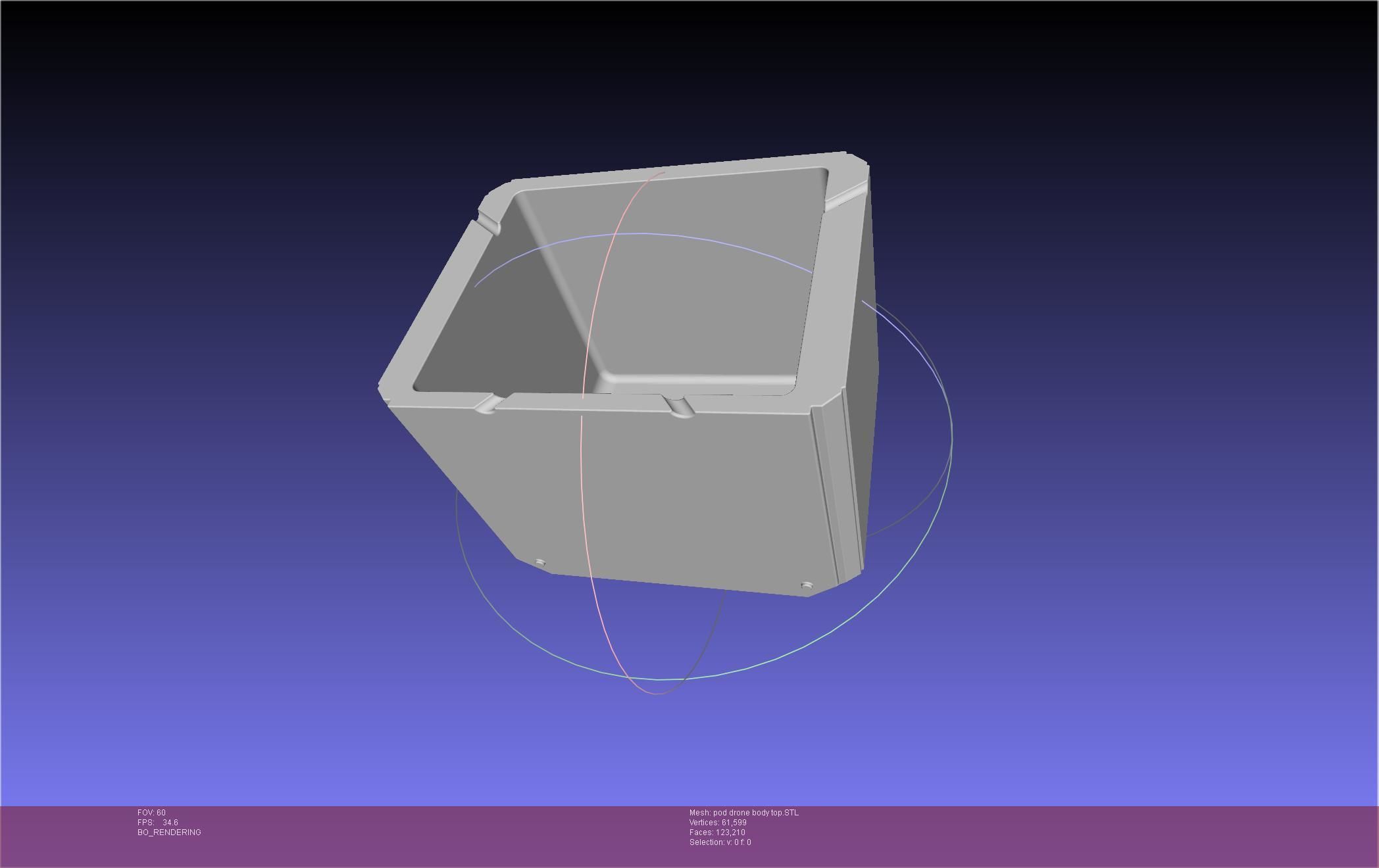 Nier Automata Pod 042 Drone Body 3D print model_69