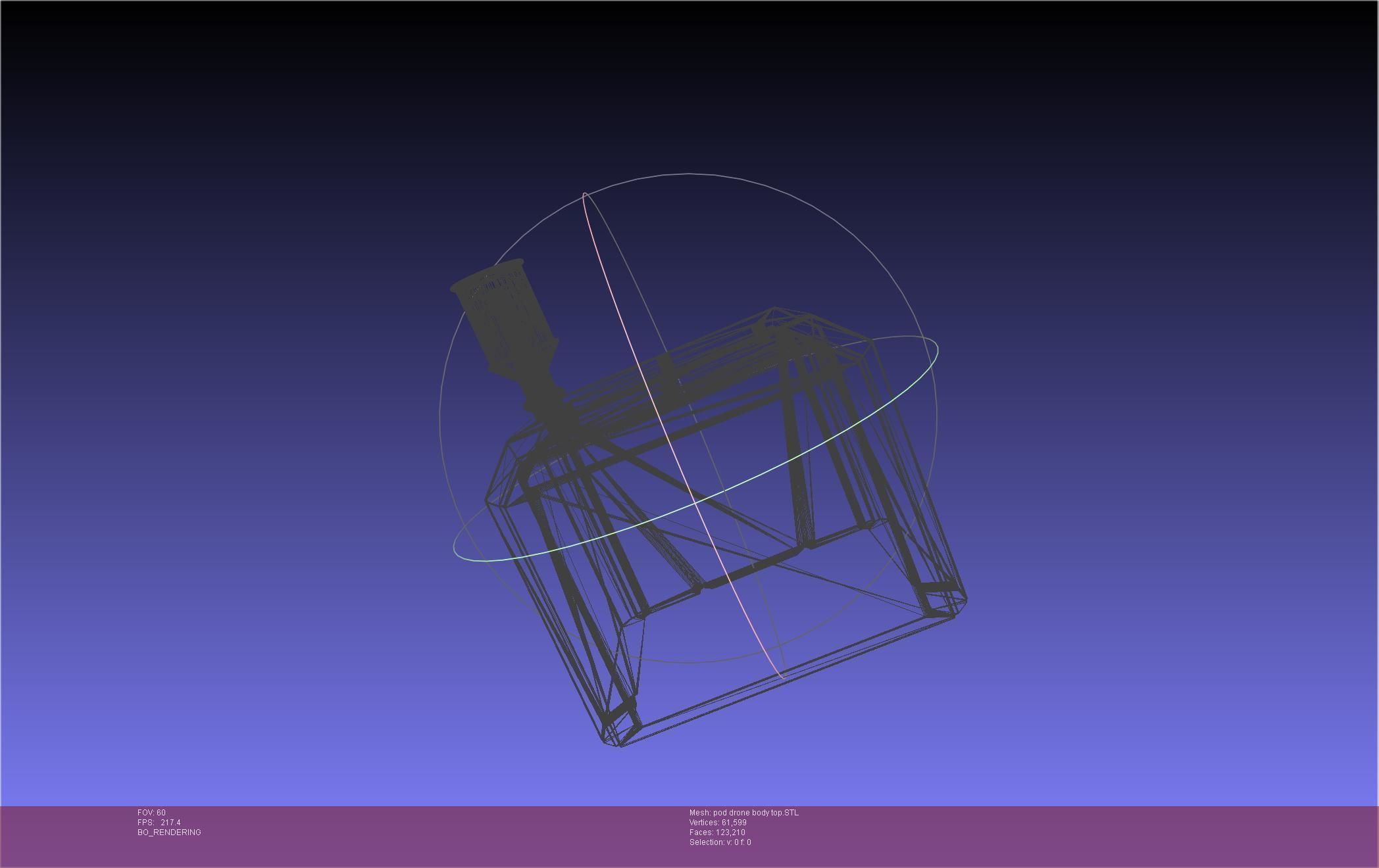 Nier Automata Pod 042 Drone Body 3D print model_82
