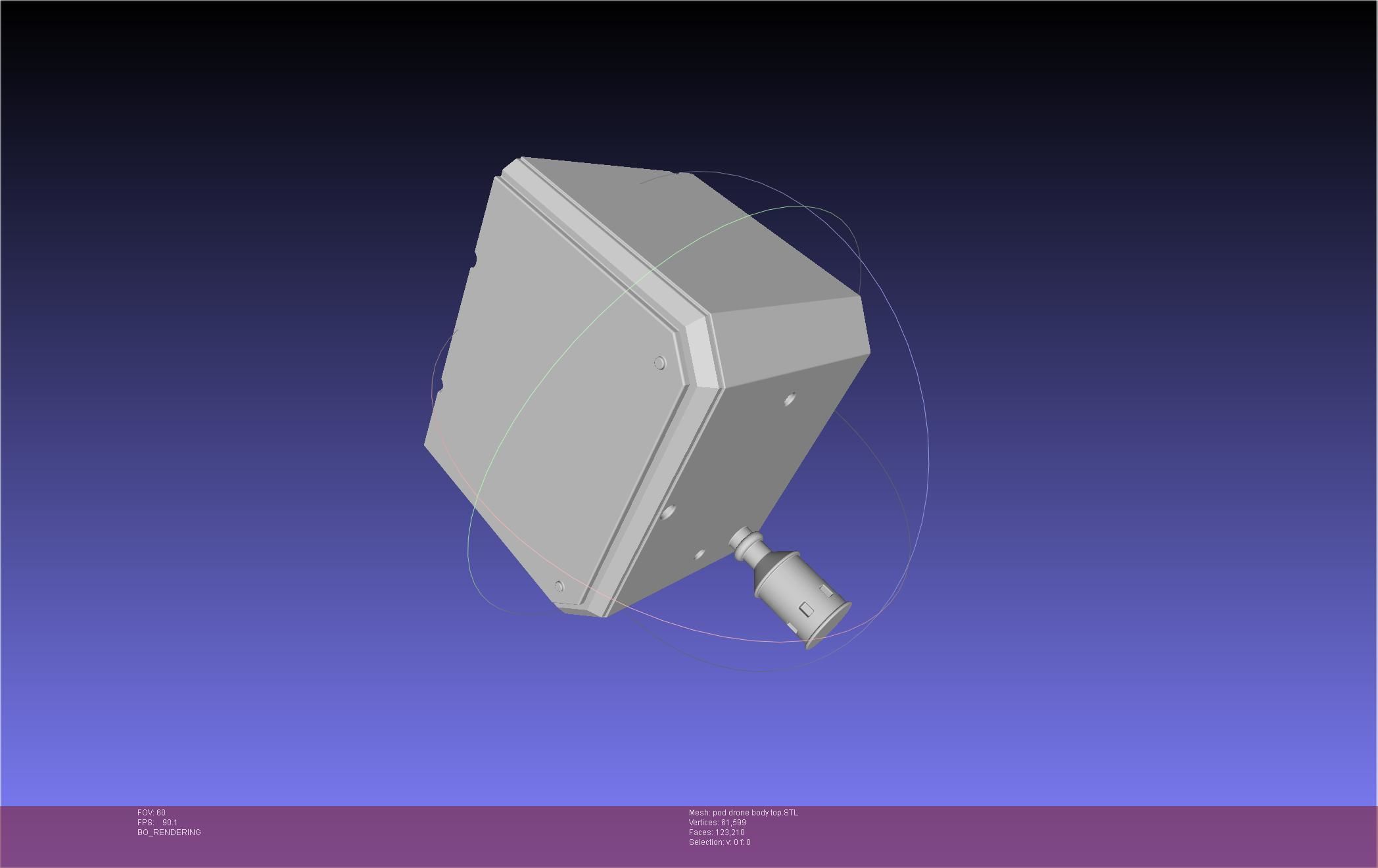 Nier Automata Pod 042 Drone Body 3D print model_70