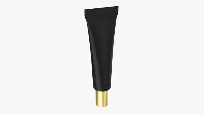 Cosmetics tube mockup 03 3D model
