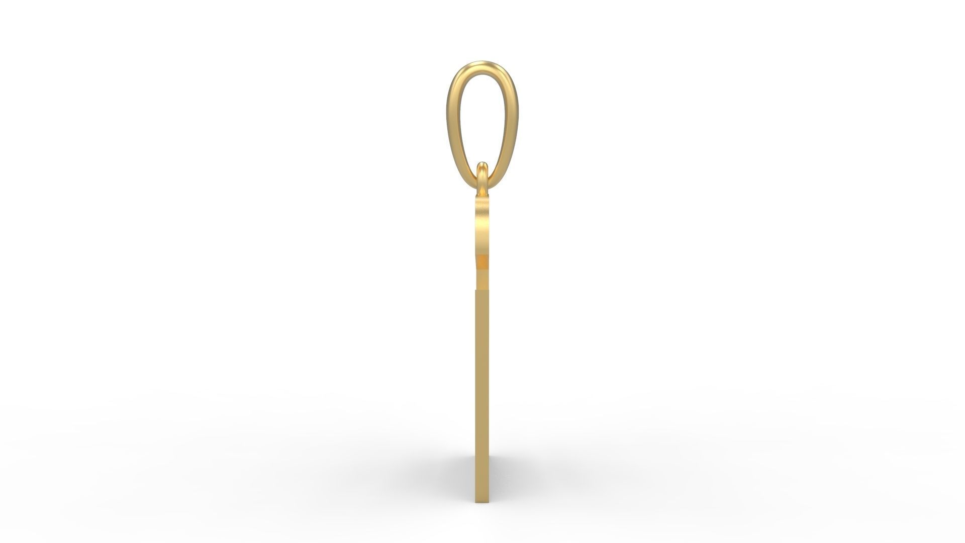 Initial Letters Pendant Boldhead S 3D print model_2