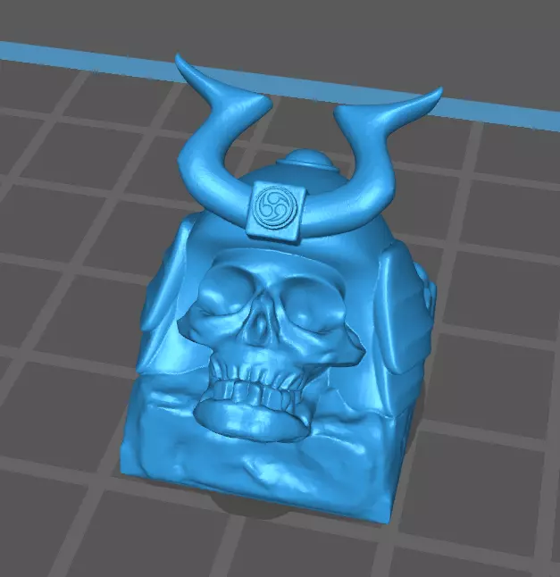 KEYCAP DEAD SAMURAI 3D print model_0