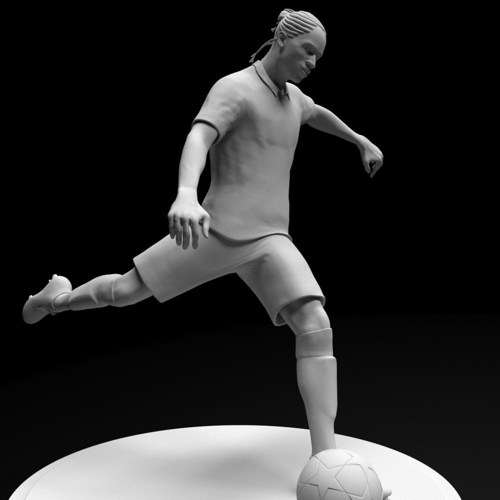 Eder footballer stl file ready for 3d printing 3D print model_10