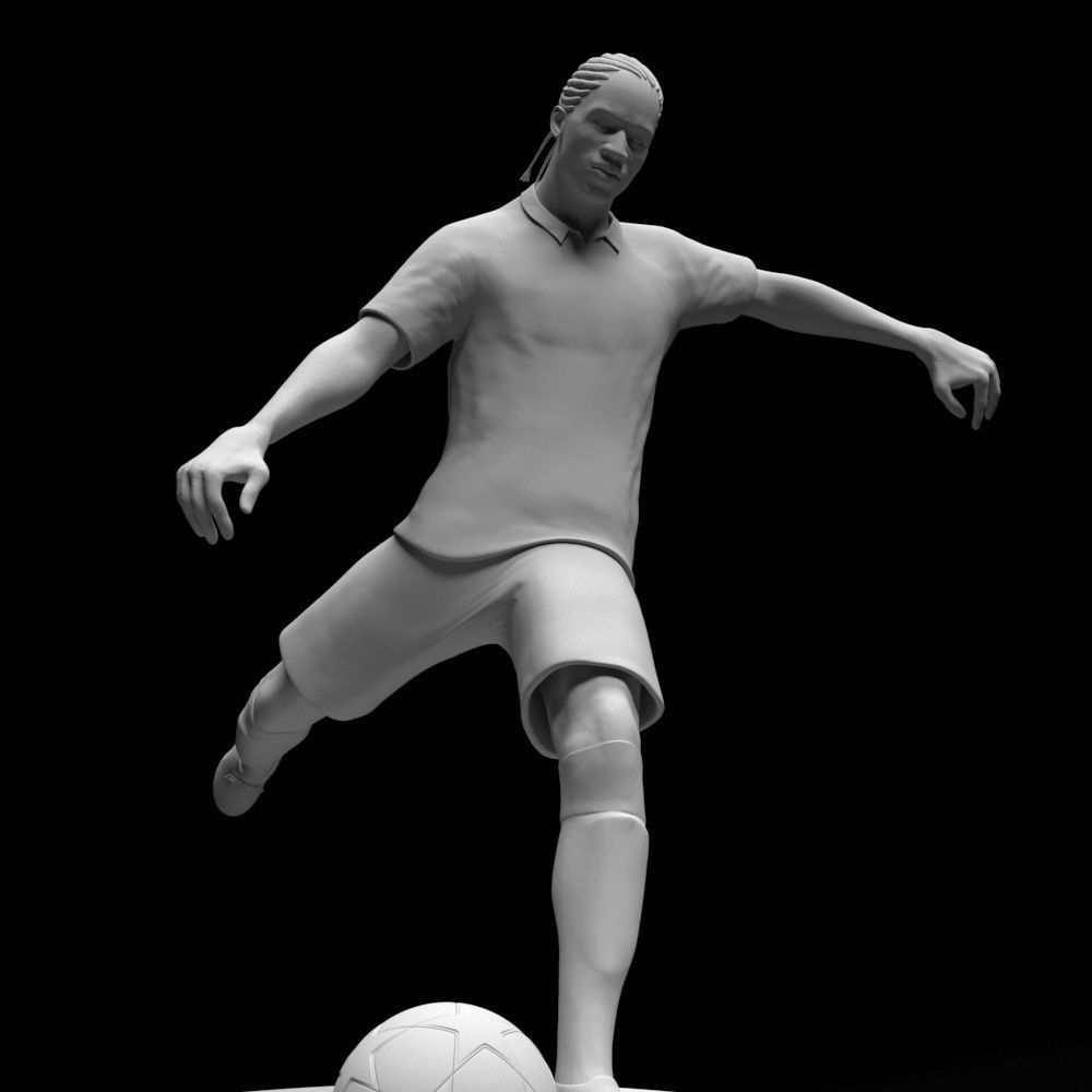 Eder footballer stl file ready for 3d printing 3D print model_9
