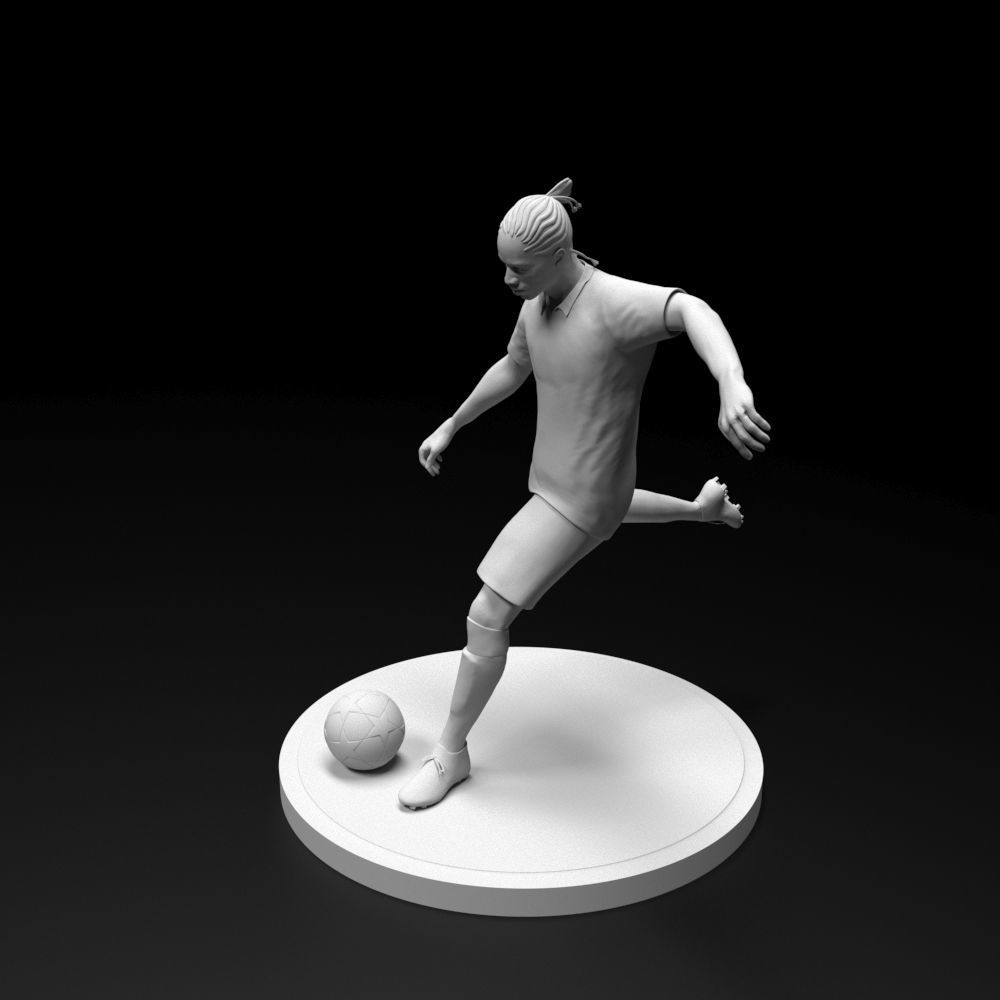 Eder footballer stl file ready for 3d printing 3D print model_7