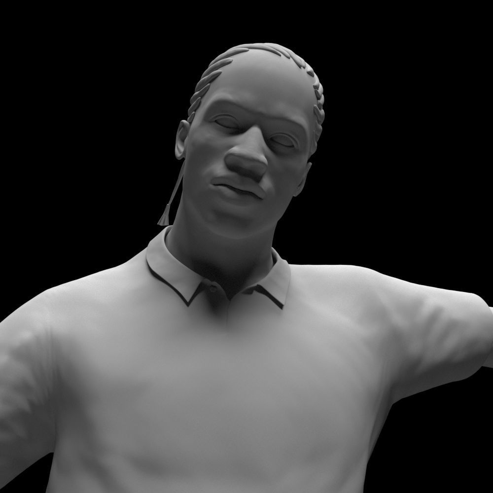 Eder footballer stl file ready for 3d printing 3D print model_11