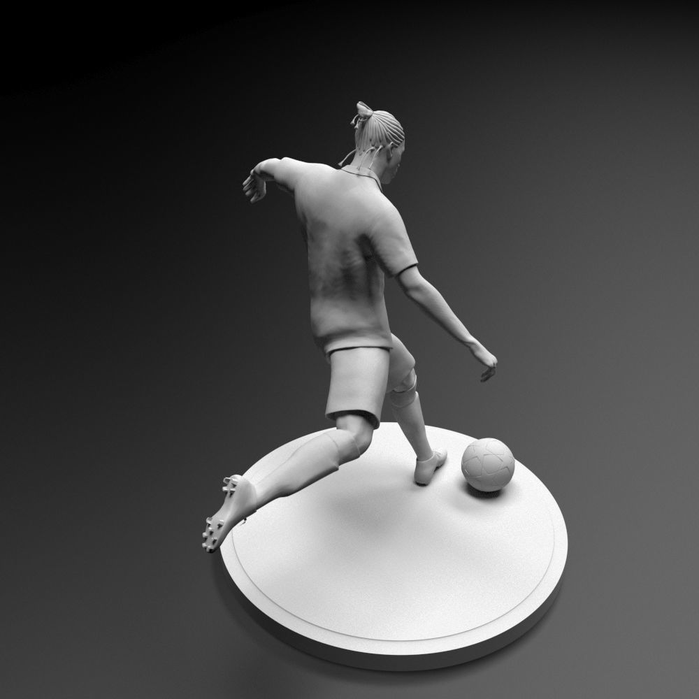 Eder footballer stl file ready for 3d printing 3D print model_4