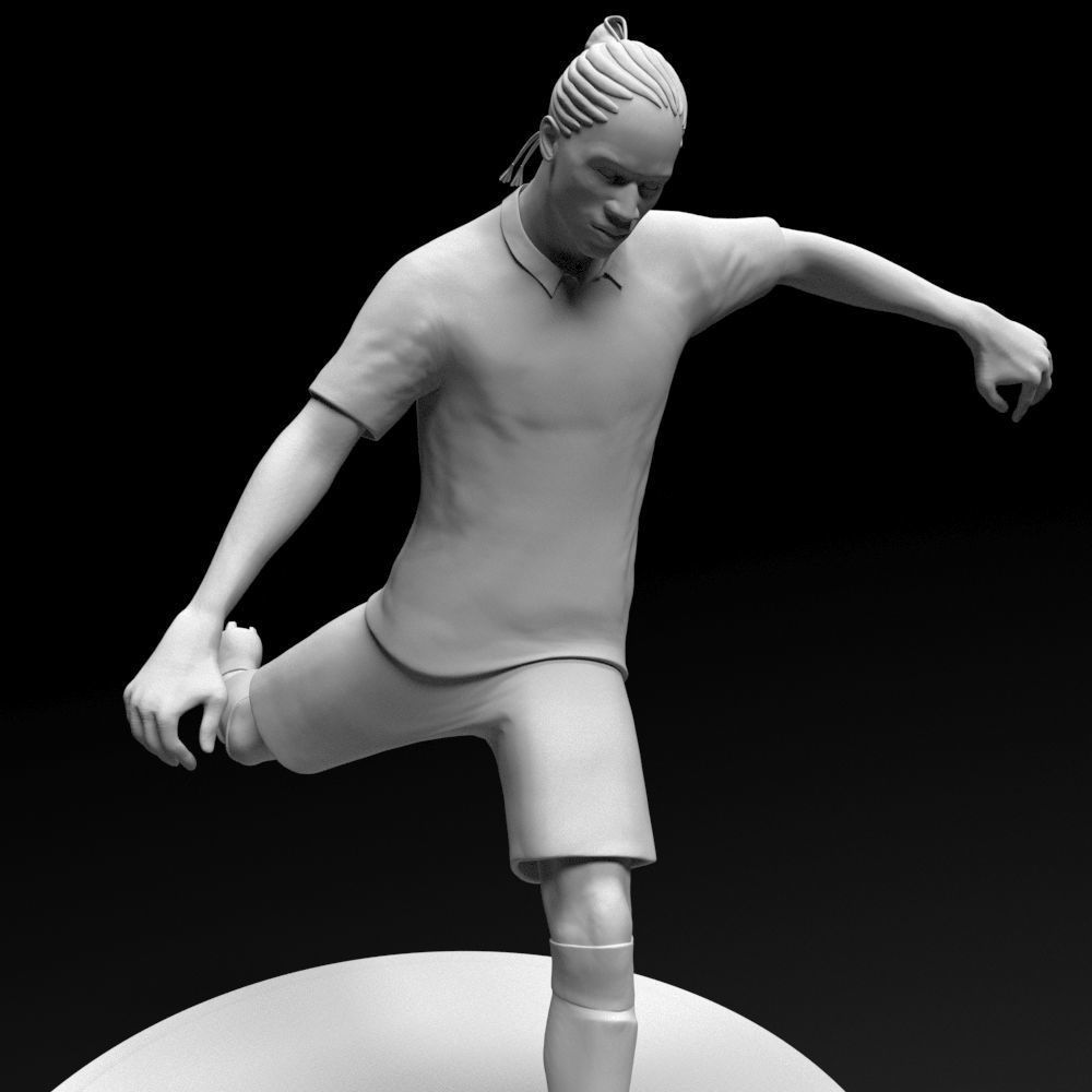Eder footballer stl file ready for 3d printing 3D print model_8