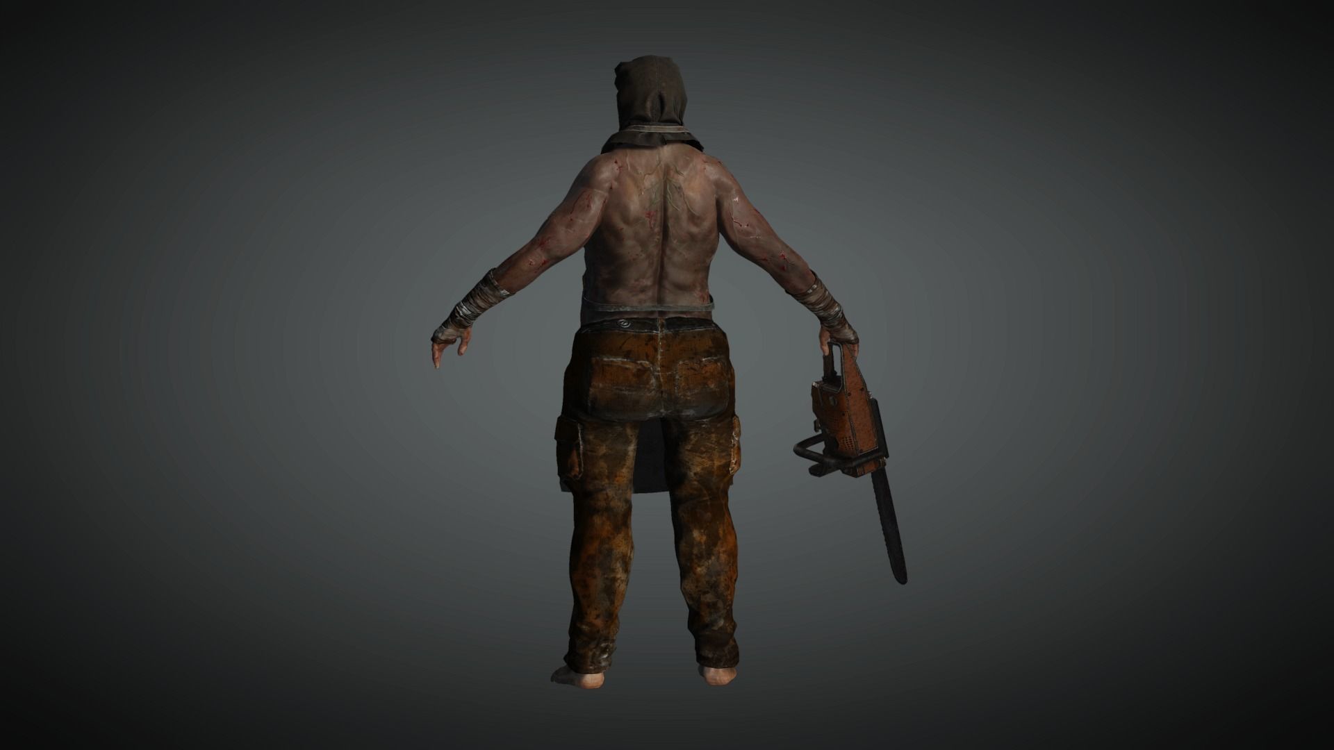 AAA  Chainsaw Enemy Pack Low-poly 3D model_10