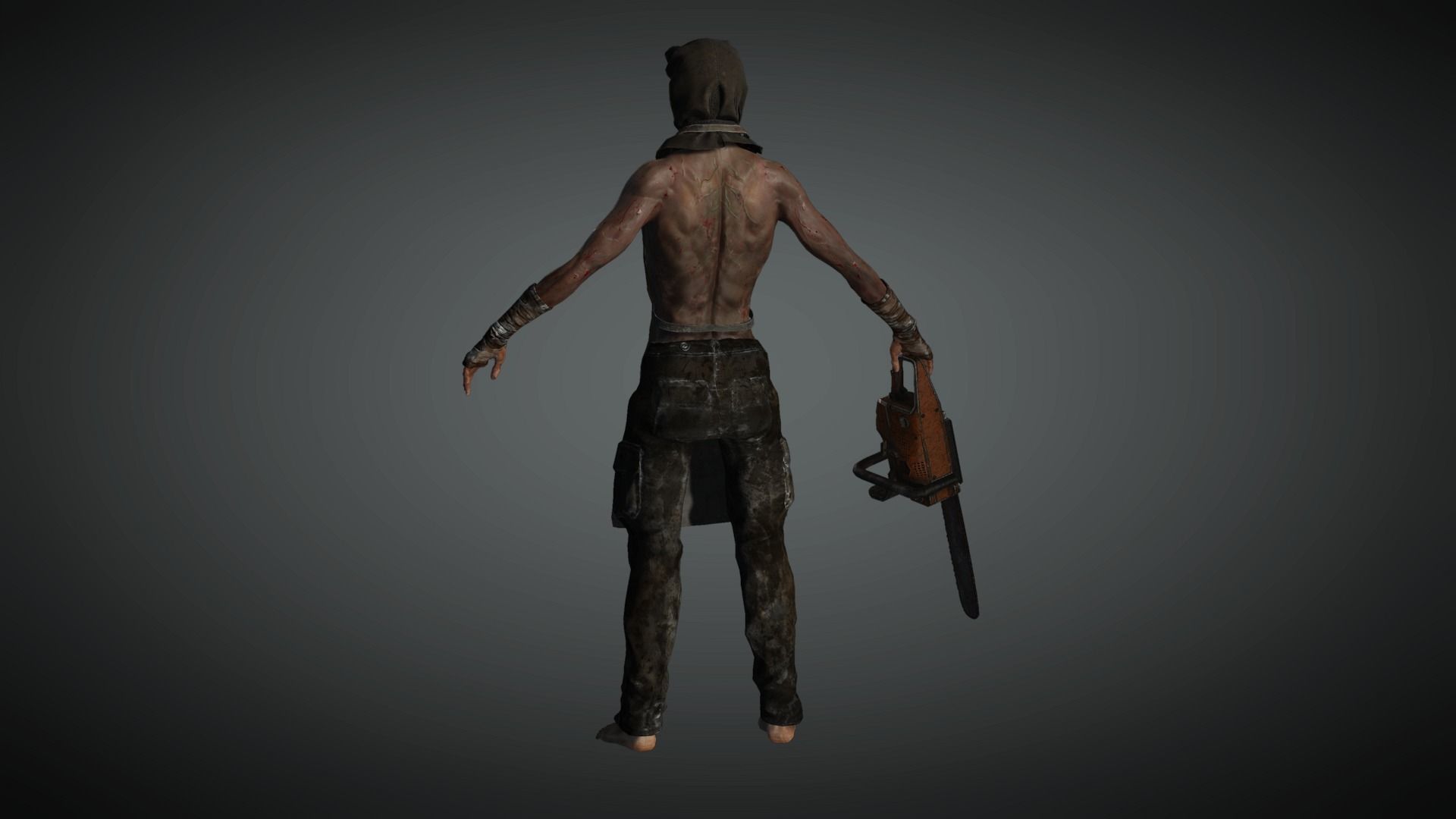 AAA  Chainsaw Enemy Pack Low-poly 3D model_8